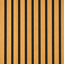 Akustisches Holz-Lamellenpaneel für Wände 270x110 cm