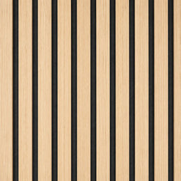 Akustisches Holz-Lamellenpaneel für Wände 270x110 cm
