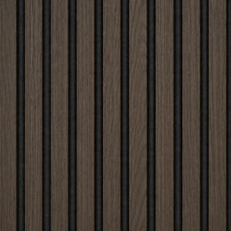 Akustisches Holz-Lamellenpaneel für Wände 270x110 cm